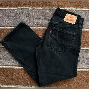 Levi’s vintage 501 black jeans 32x29